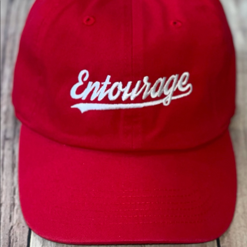 ENTOURAGE DAD CAP - RED